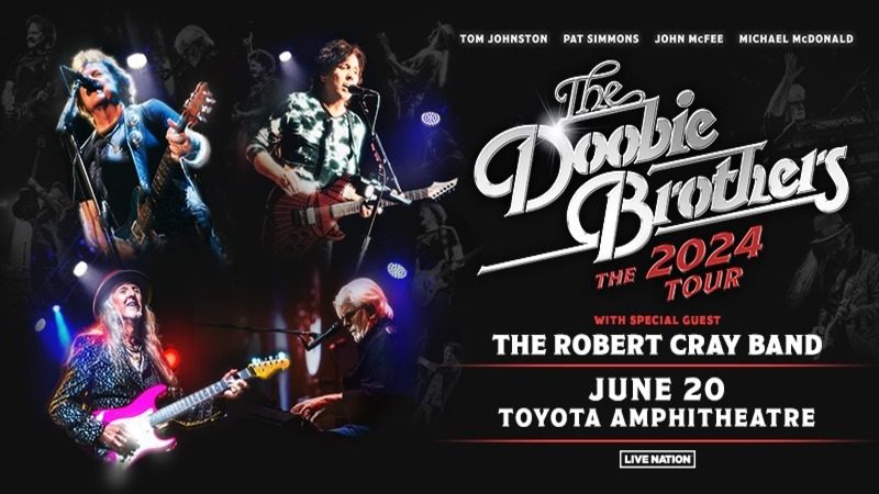 The Doobie Brothers at Toyota Amphitheatre!